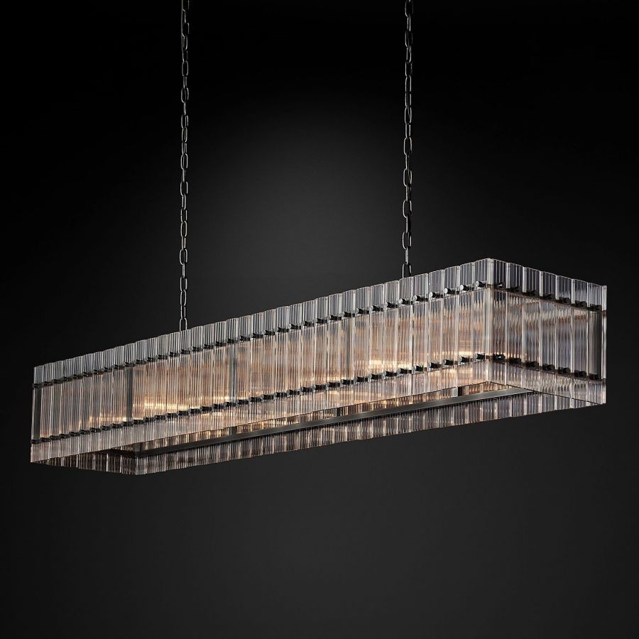 Aurelius Rectangle Chandelier-Meet Lighting