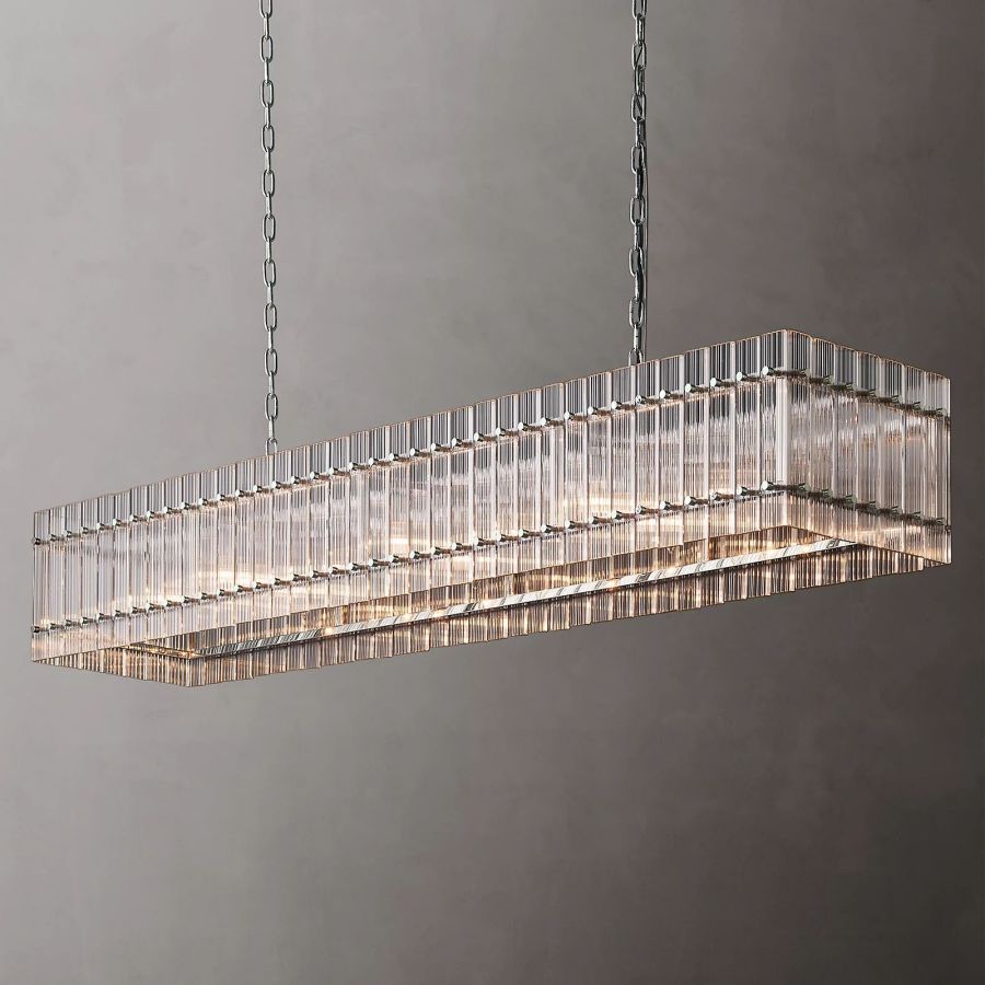 Aurelius Rectangle Chandelier-Meet Lighting