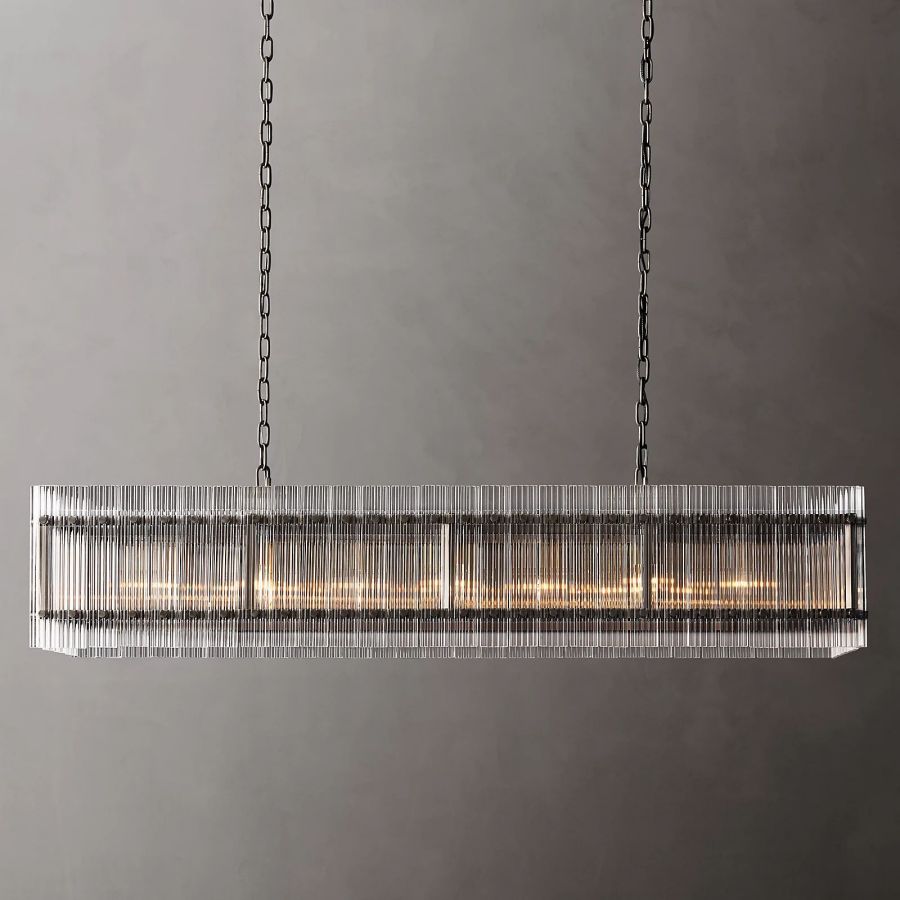 Aurelius Rectangle Chandelier-Meet Lighting