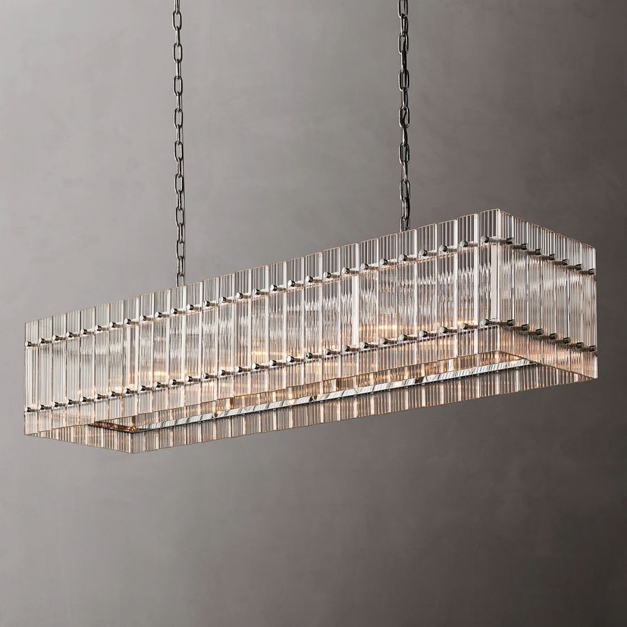 Aurelius Rectangle Chandelier-Meet Lighting