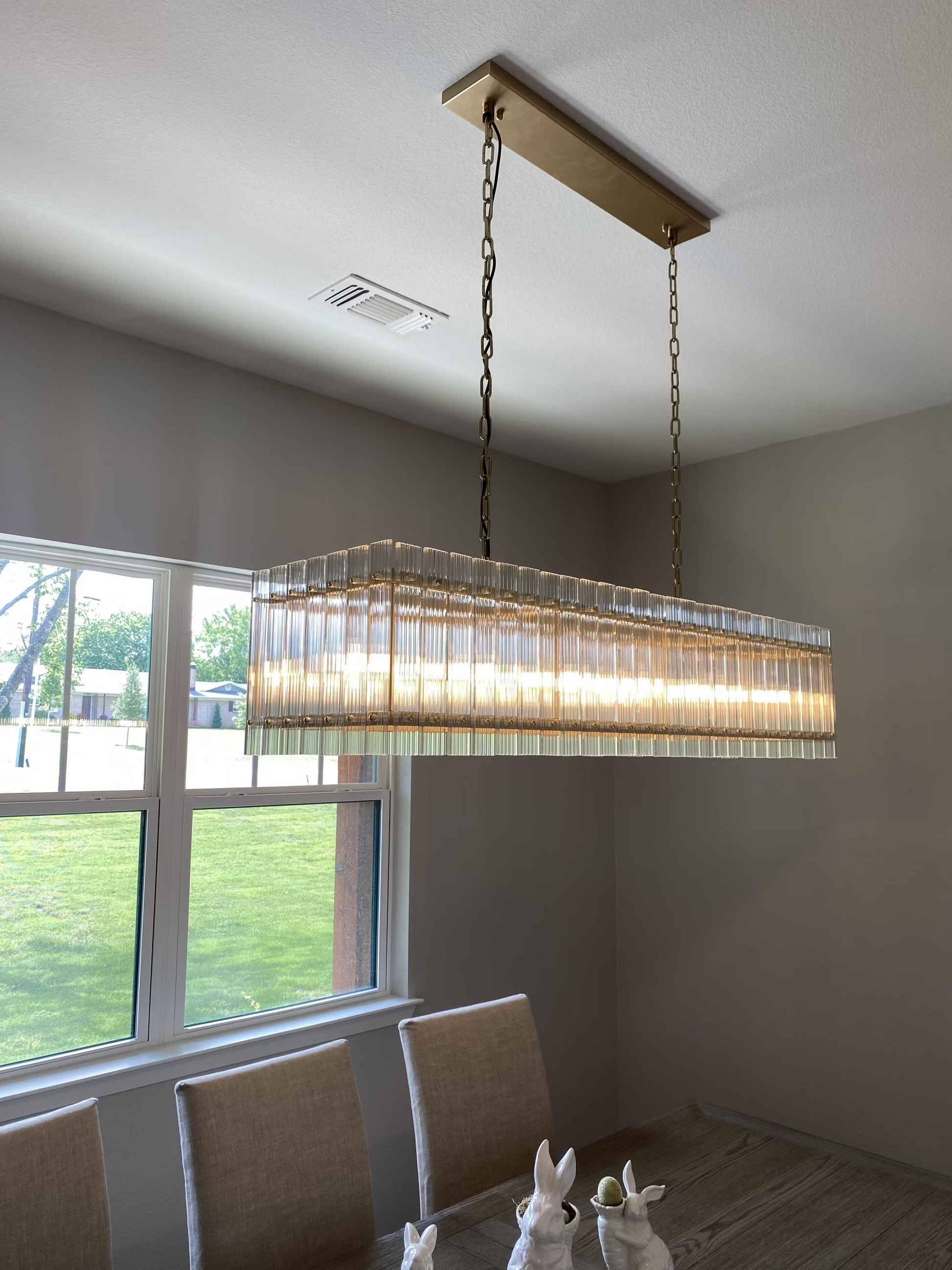 Aurelius Rectangle Chandelier-Meet Lighting