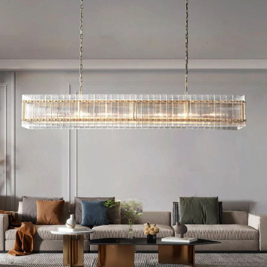 Aurelius Rectangle Chandelier-Meet Lighting