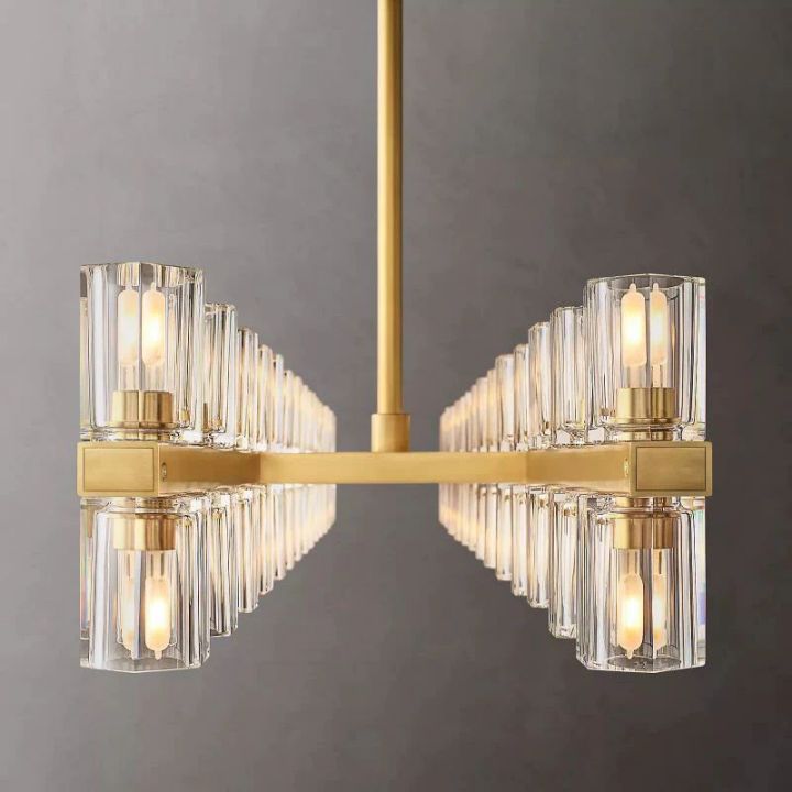 Arcachon Rectangular Chandelier 54"