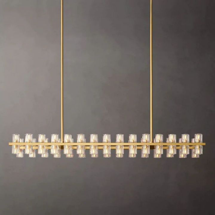 Arcachon Rectangular Chandelier 54"