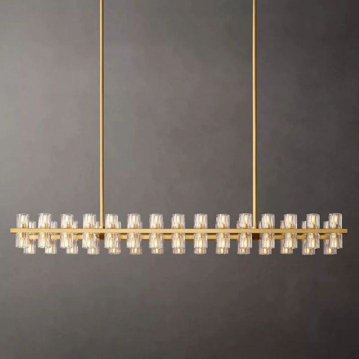 Arcachon Rectangular Chandelier 54"