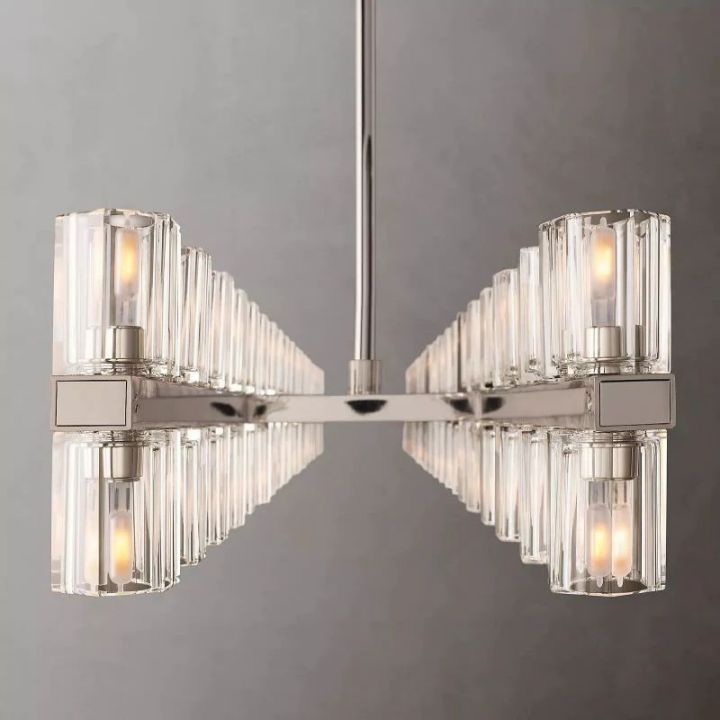 Arcachon Rectangular Chandelier 72"