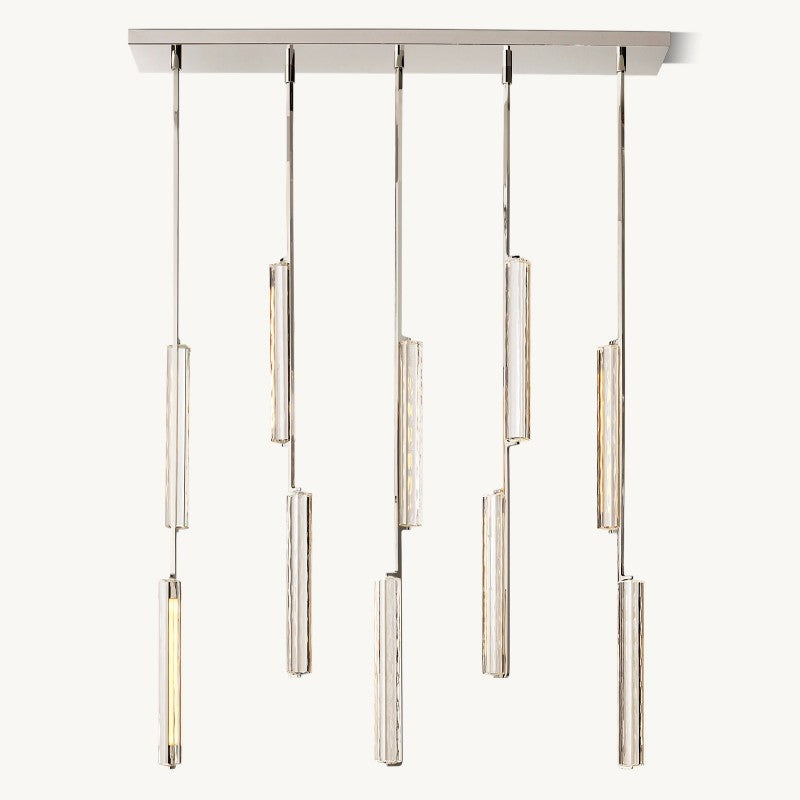 Audon Linear Chandelier 54"-MEET LIGHTING
