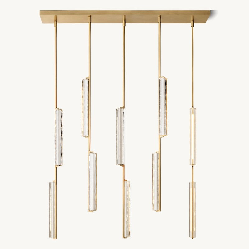Audon Linear Chandelier 54"-MEET LIGHTING