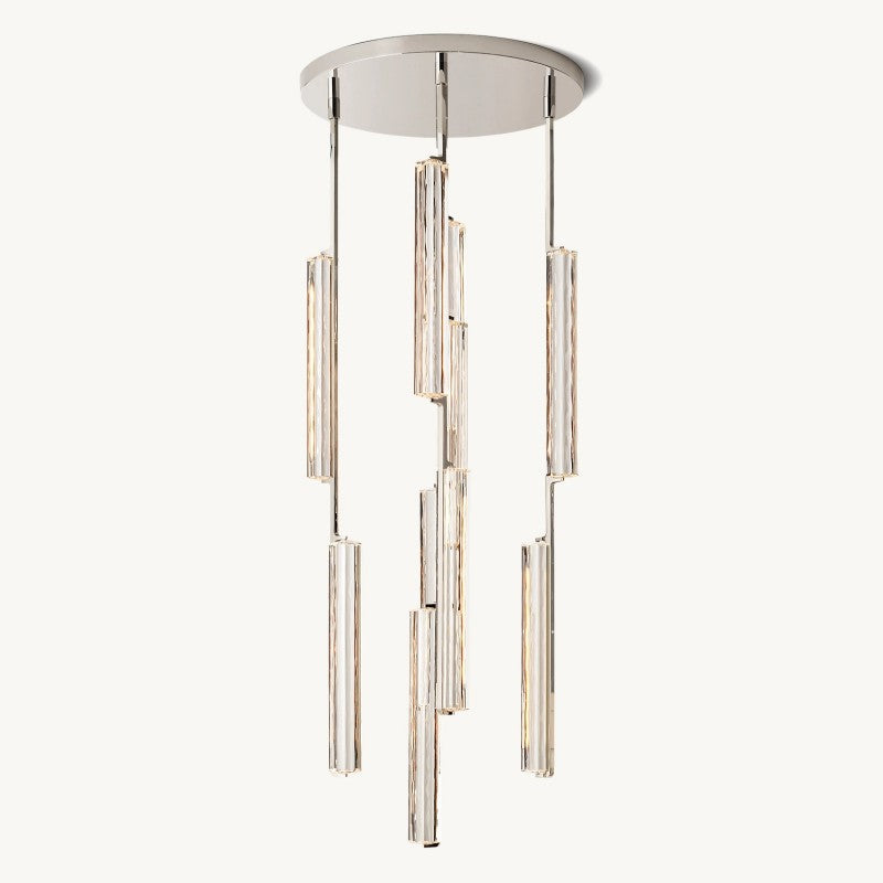Audon Round Chandelier 24"-MEET LIGHTING