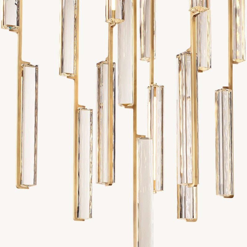 Audon Round Chandelier 40"-MEET LIGHTING