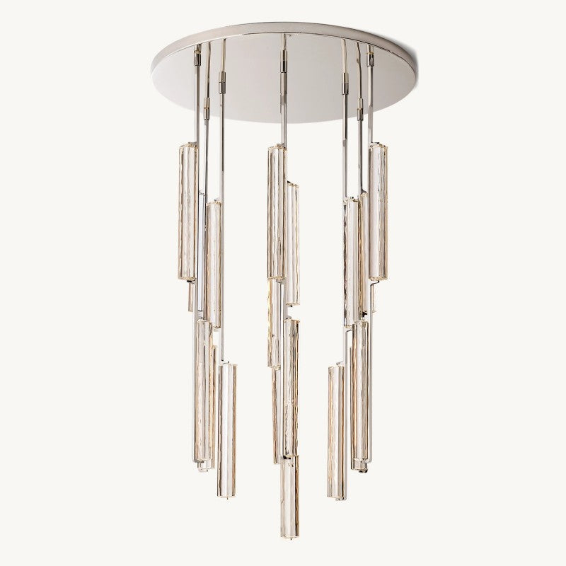 Audon Round Chandelier 40"-MEET LIGHTING