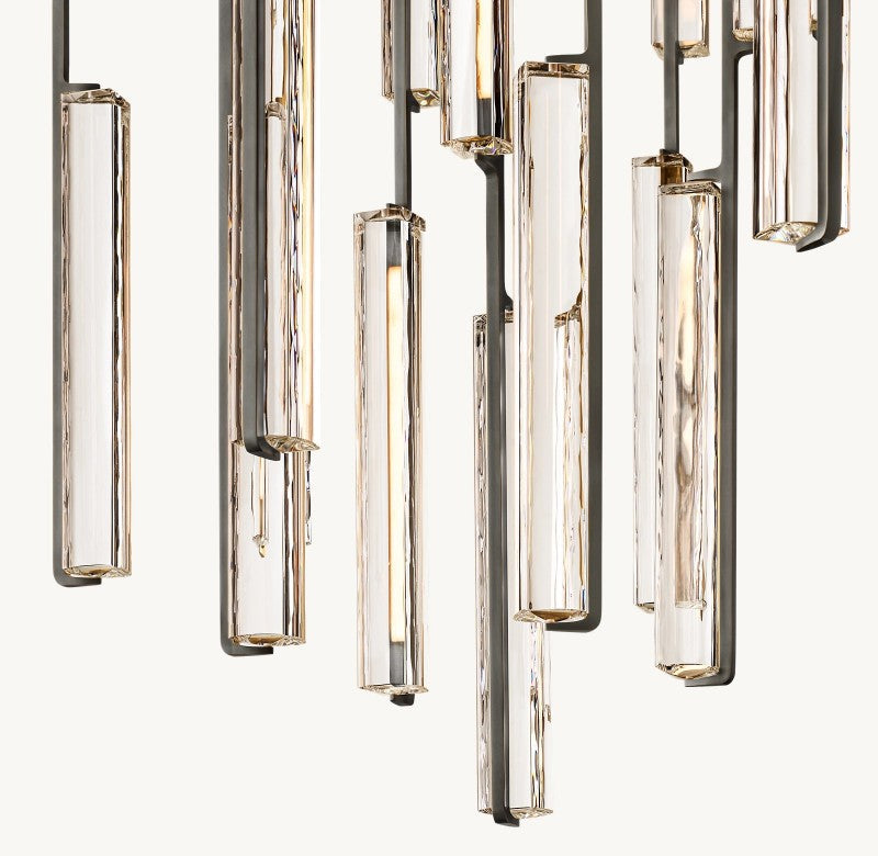 Audon Round Chandelier 56"-MEET LIGHTING