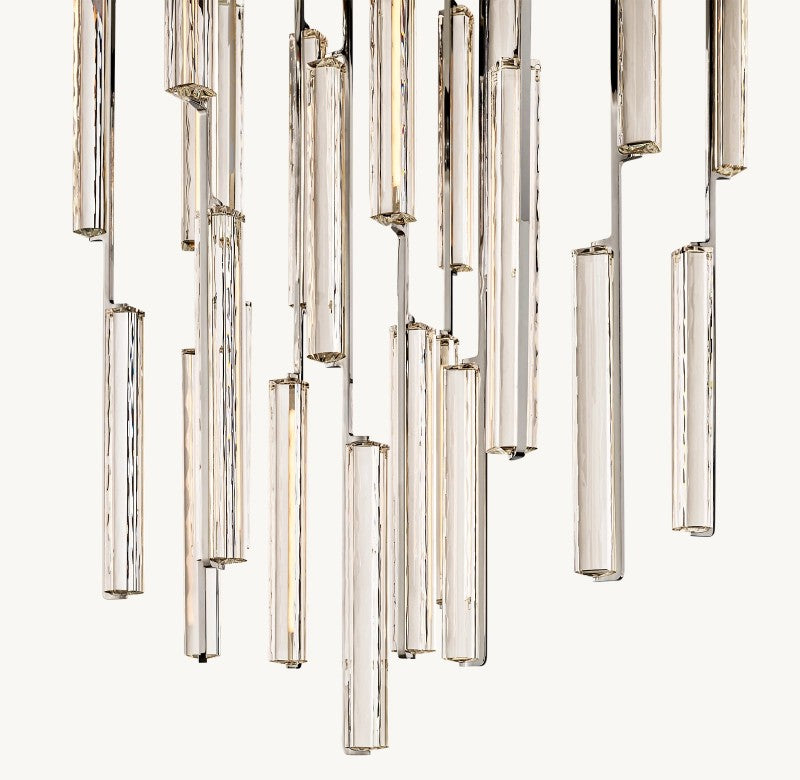 Audon Round Chandelier 56"-MEET LIGHTING