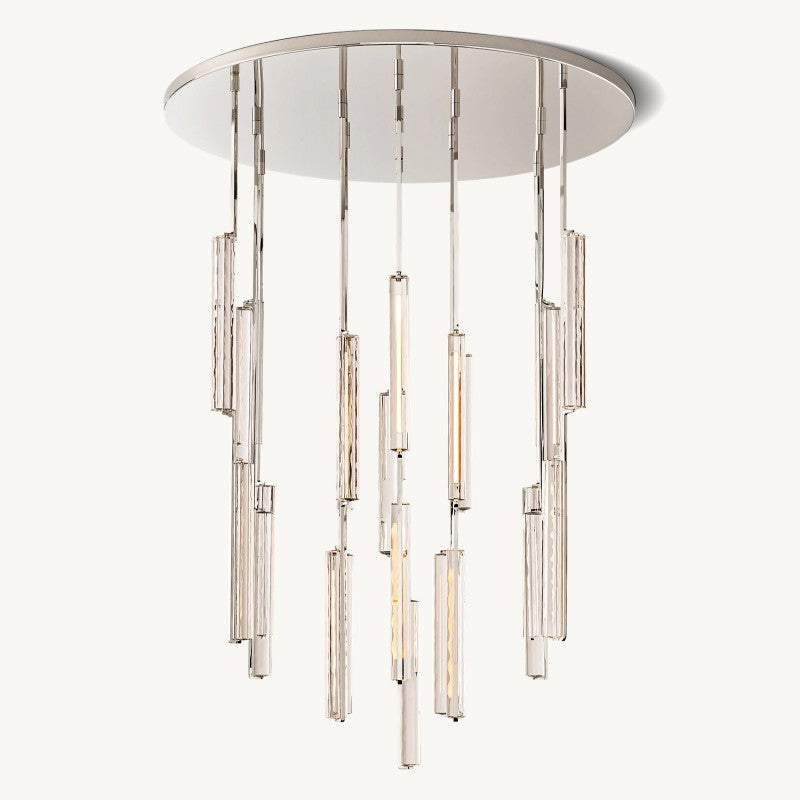 Audon Round Chandelier 56"-MEET LIGHTING