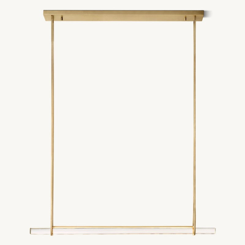 Audon Single Bar Linear Chandelier 60"-MEET LIGHTING