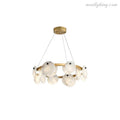 Austen Alabaster Chandelier-MEET LIGHTING