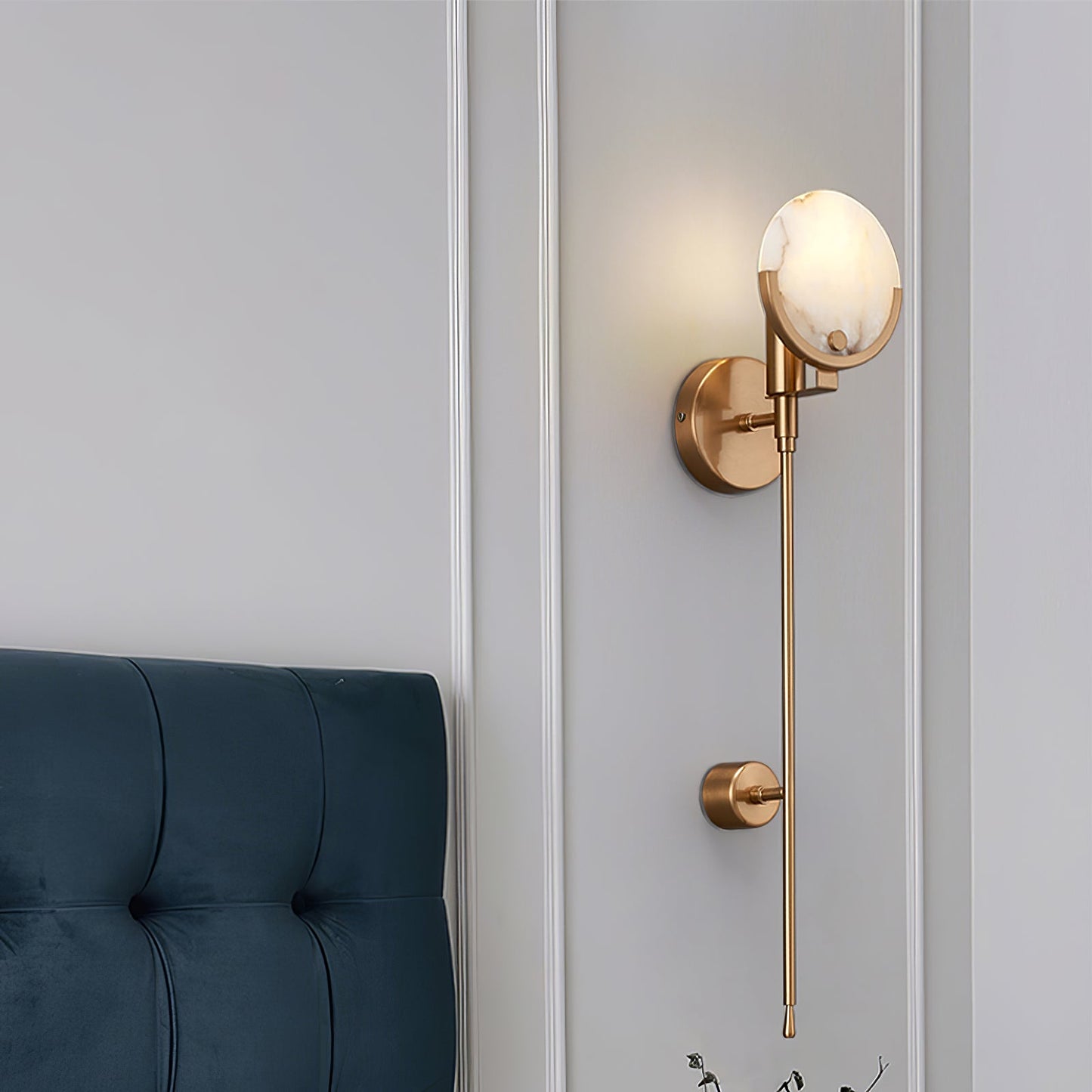 Ava Brass Sconce