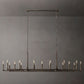 Avar Forged Linear Chandelier 96"D For Dinning Room / Kitchen-Meet Lighting