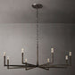 Avar Forged Round Chandelier 60"D-Meet Lighting