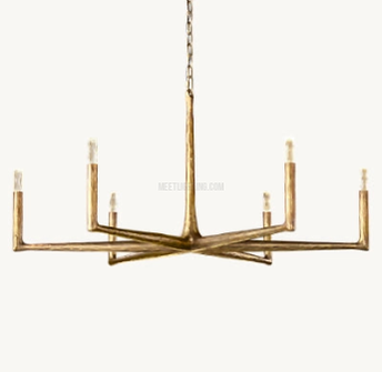 Avarital Forged Round Chandelier 36" 48” 60” 72”-Meet Lighting