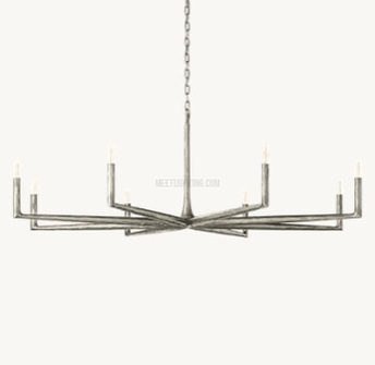 Avarital Forged Round Chandelier 36" 48” 60” 72”-Meet Lighting