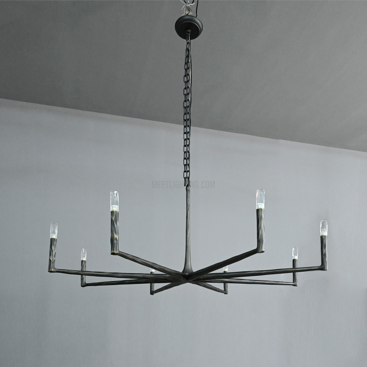 Avarital Forged Round Chandelier 36" 48” 60” 72”-Meet Lighting