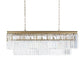 Ryan Tiered Rectangular Chandelier