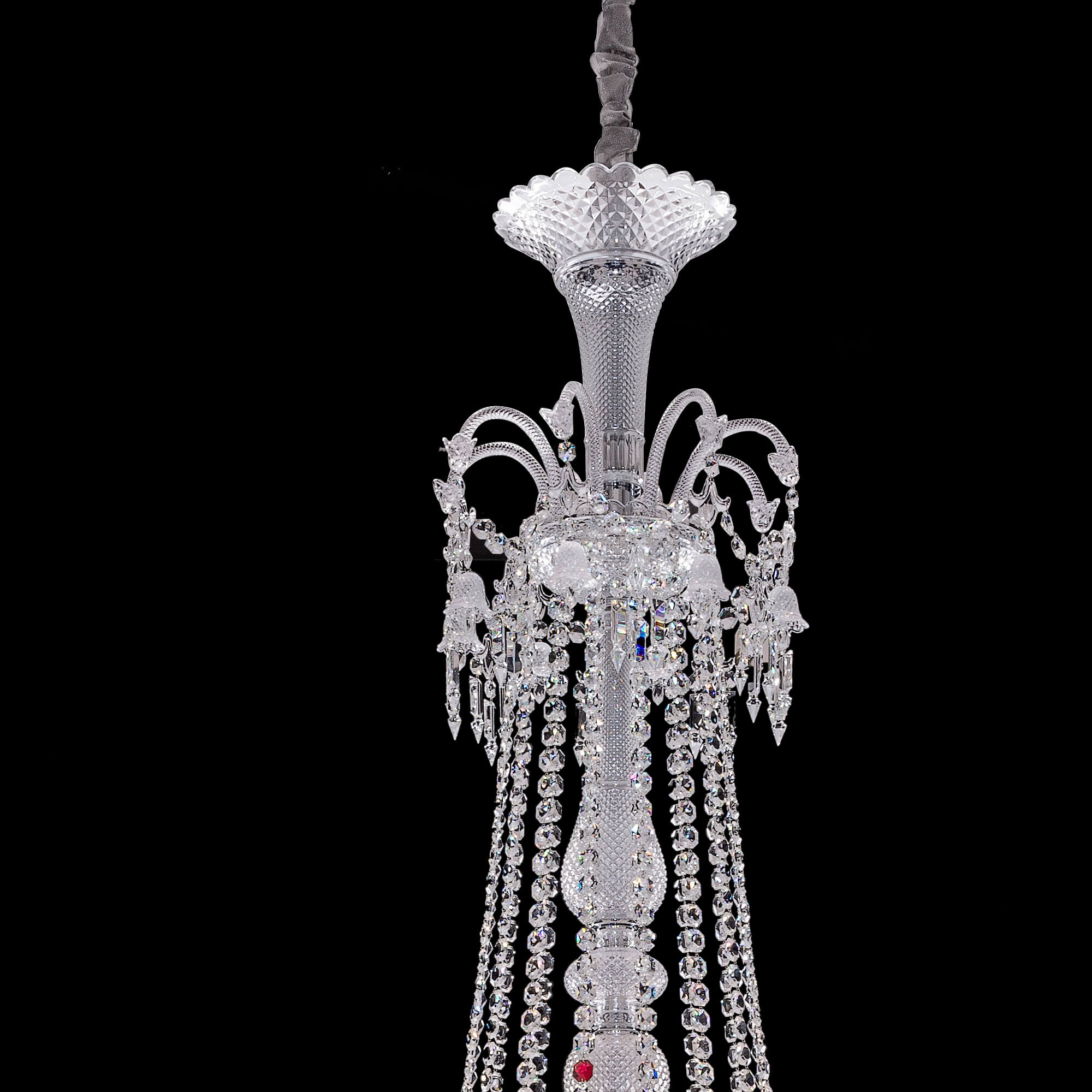 Baccarat Large Entrance Crystal Chandelier-MEET LIGHTING