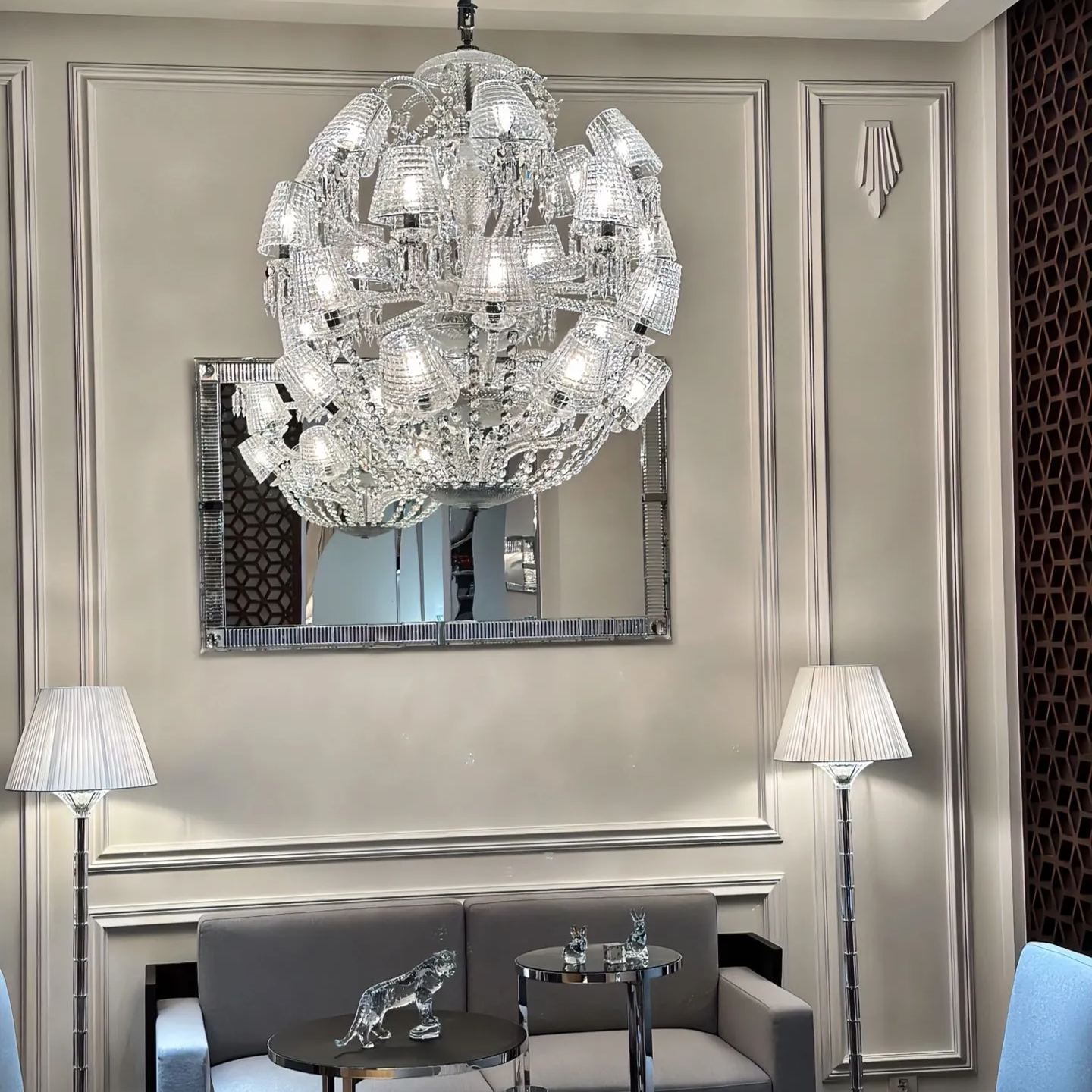 Baccarat Le Roi Soleil Crystal Chandelier-MEET LIGHTING