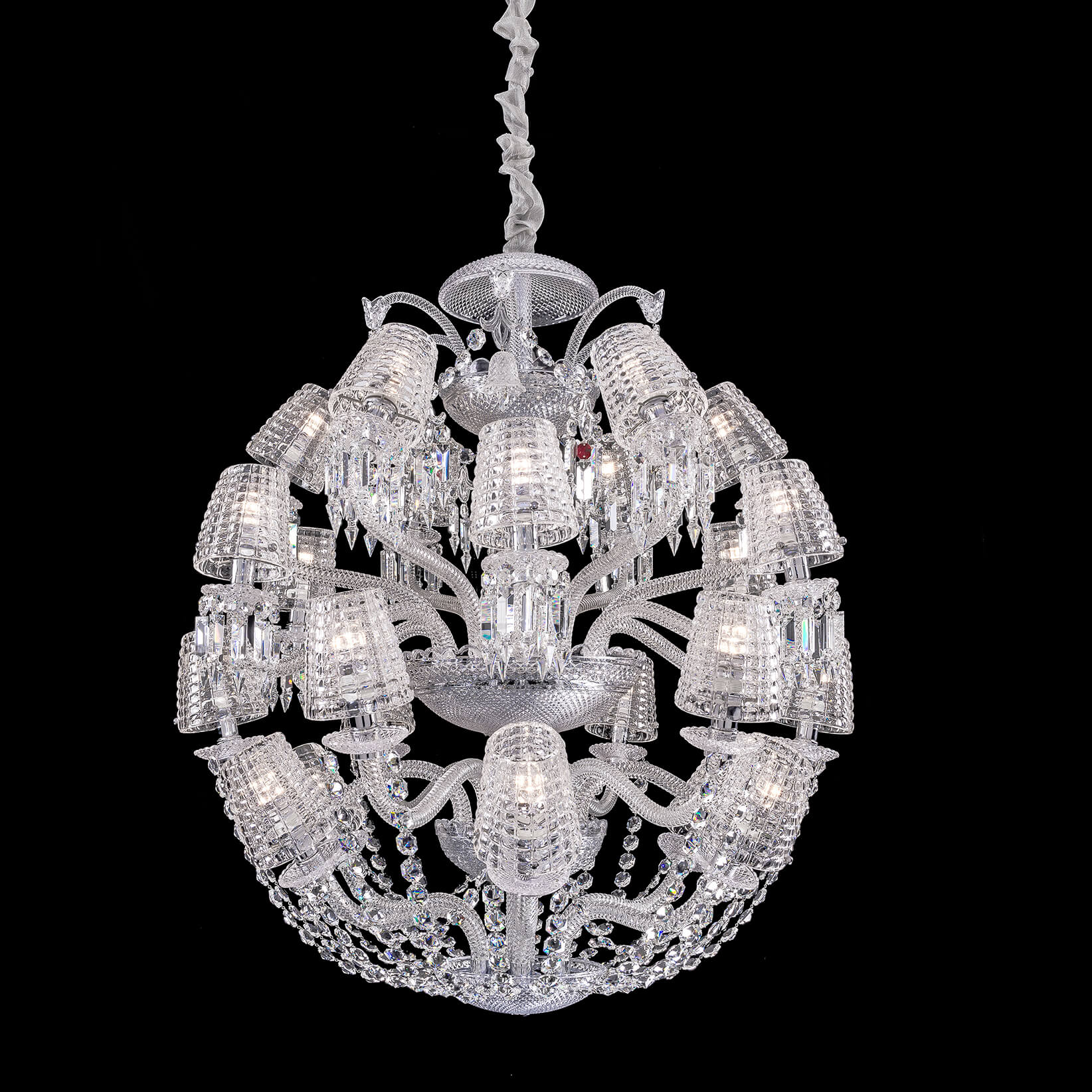 Baccarat Le Roi Soleil Crystal Chandelier-MEET LIGHTING