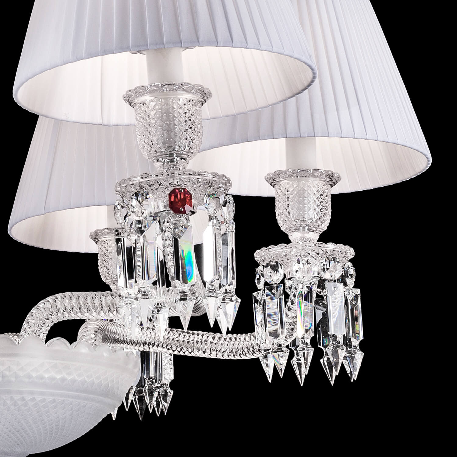 Baccarat Tourbillon Crystal Chandelier-Meet Lighting