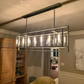 Baker Rectangular Chandelier 72"-Meet Lighting