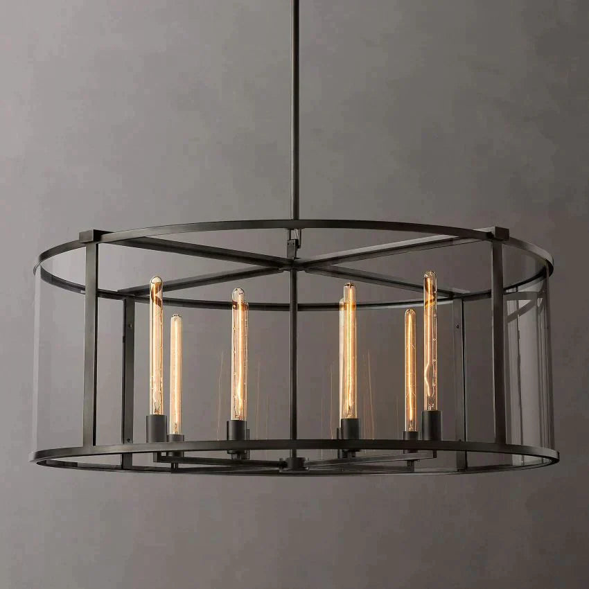 Baker Round Chandelier D44"