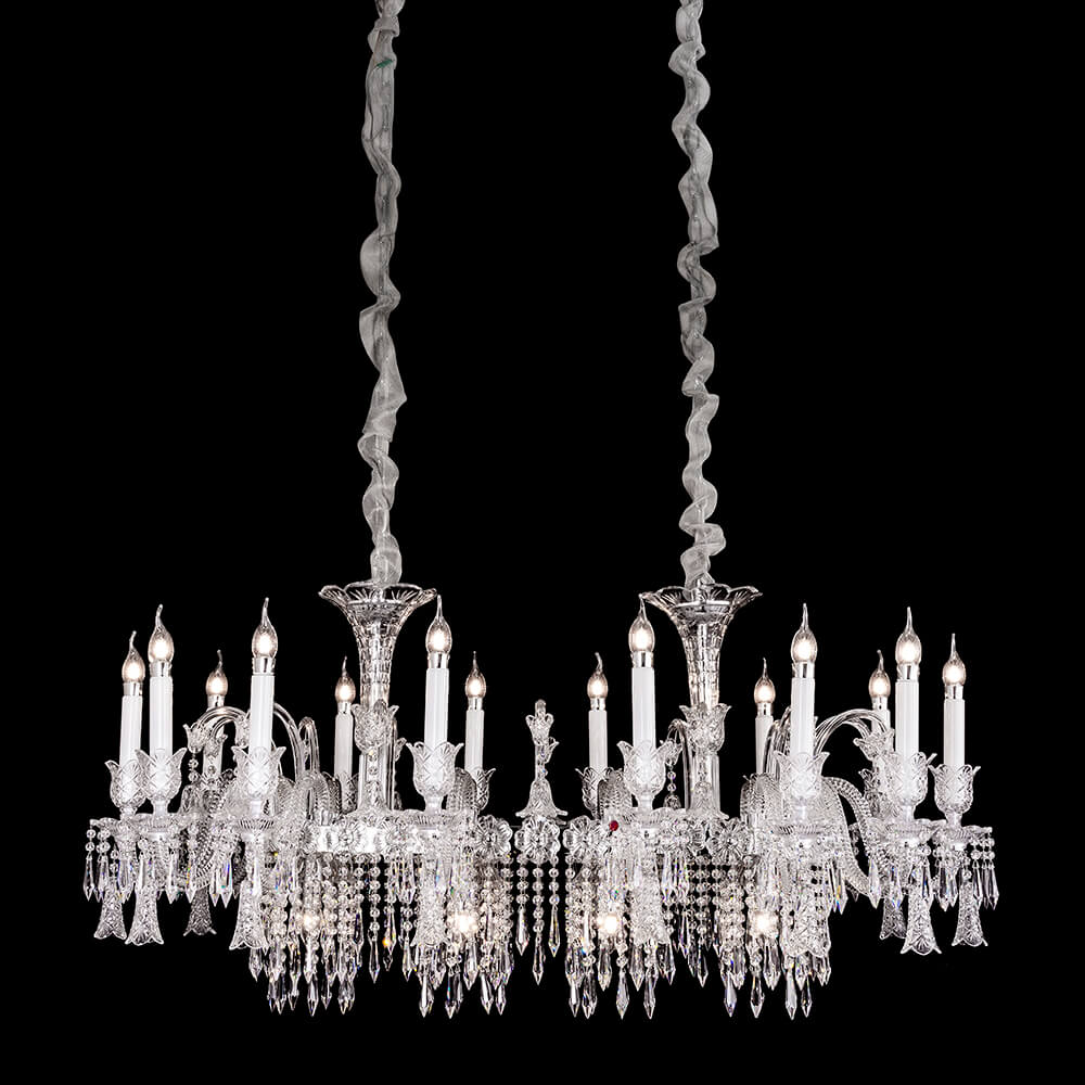 Bell Dining Crystal Baccarat chandelier-Meet Lighting