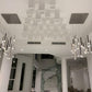 Bellini Rectangular Tubular Pendant Light Chandelier-Meet Lighting