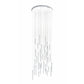 Bellini Round Metal Tubular Pendant Light Chandelier-Meet Lighting