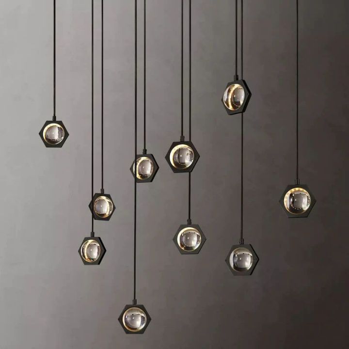 Eclatant Linear Chandelier 72"