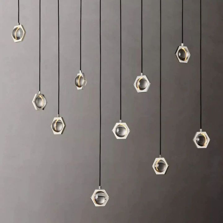 Eclatant Linear Chandelier 72"