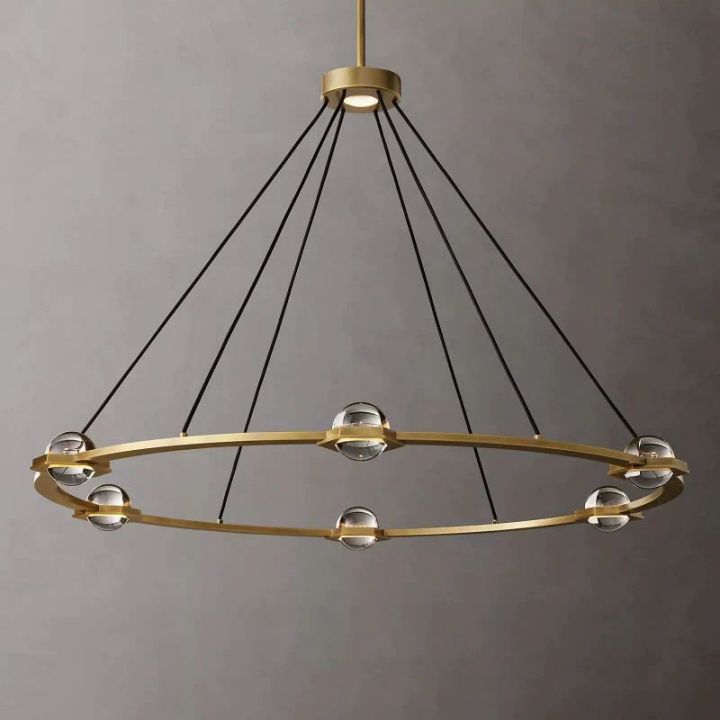Eclatant Round Chandelier 48"