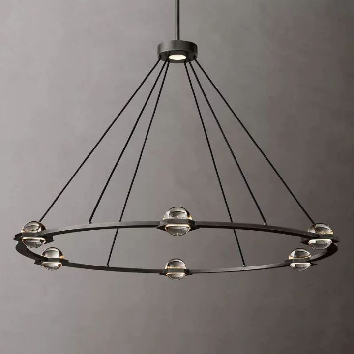 Eclatant Round Chandelier 48"