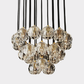 Bille De Crystal Ball Cluster Chandelier 19"-Meet Lighting