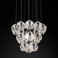 Bille De Crystal Ball Cluster Chandelier 19"-Meet Lighting