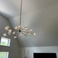 Bille De Crystal Ball Round Chandelier 48"-Meet Lighting