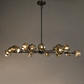 Bille De Crystal Ball Round Chandelier 60"-Meet Lighting