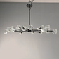 Bille De Crystal Ball Round Chandelier 60"-Meet Lighting