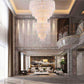 Blanche Tiered Chandelier-Meet Lighting