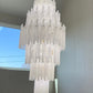 Blanche Tiered Chandelier-Meet Lighting