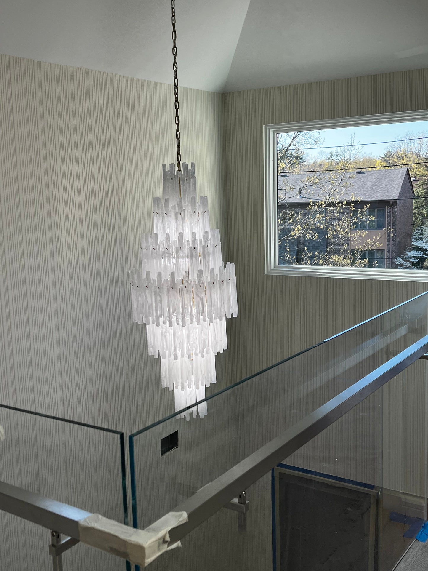 Blanche Tiered Chandelier-Meet Lighting