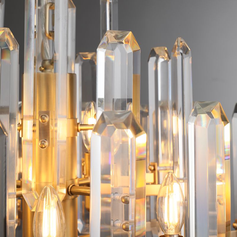 Bonnington Rectangular chandelier 54” 72"-MeetLighting