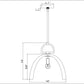 Bota Modern Dome Glass Pendant Light, Pendant Light For Hallway-Meet Lighting